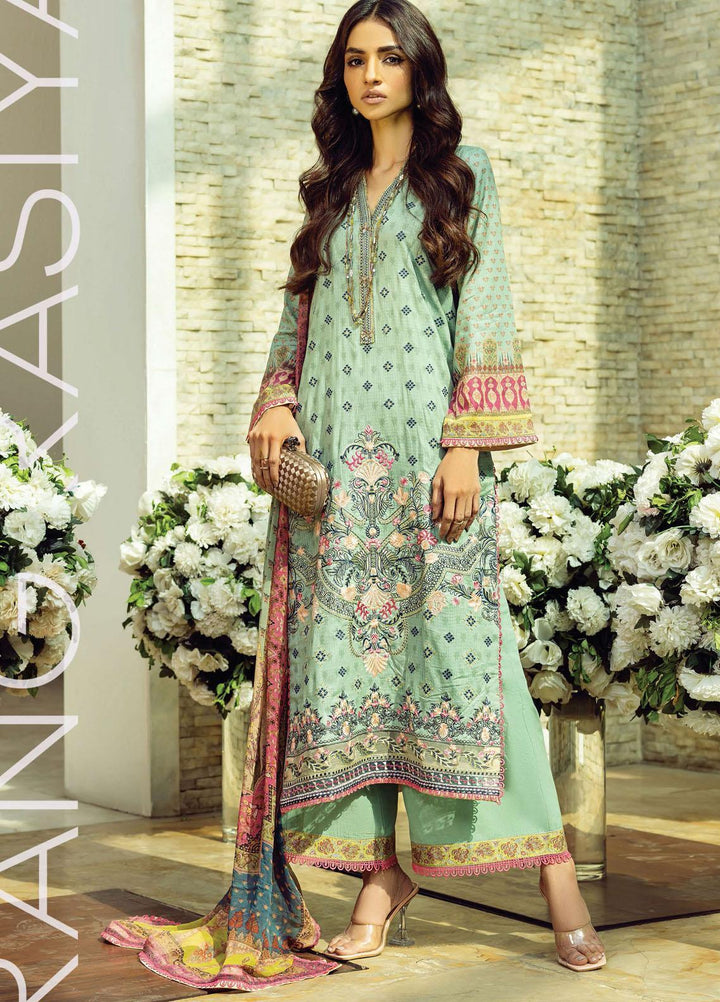 Florence By Rang Rasiya Embroidered Lawn Suits Unstitched 3 Piece RR21FF 05 Nevile - Festive Collection