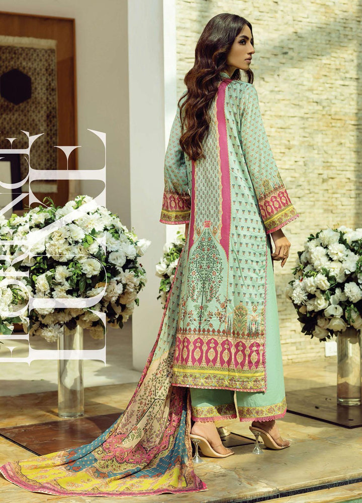 Florence By Rang Rasiya Embroidered Lawn Suits Unstitched 3 Piece RR21FF 05 Nevile - Festive Collection