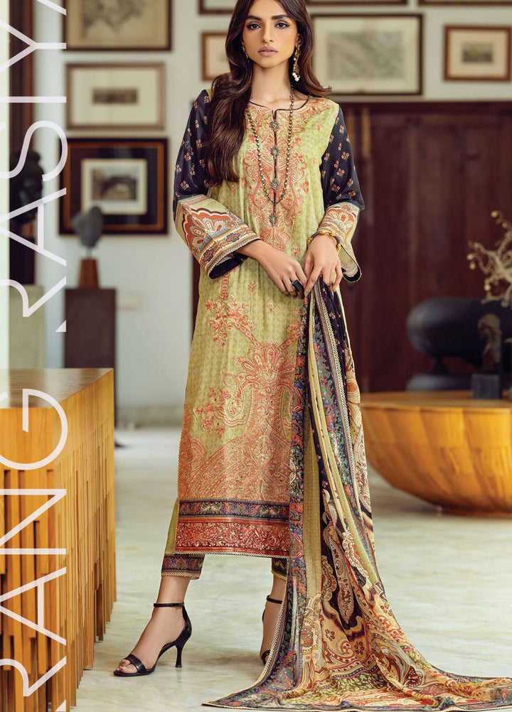 Florence By Rang Rasiya Embroidered Lawn Suits Unstitched 3 Piece RR21FF 08 Gotth - Festive Collection