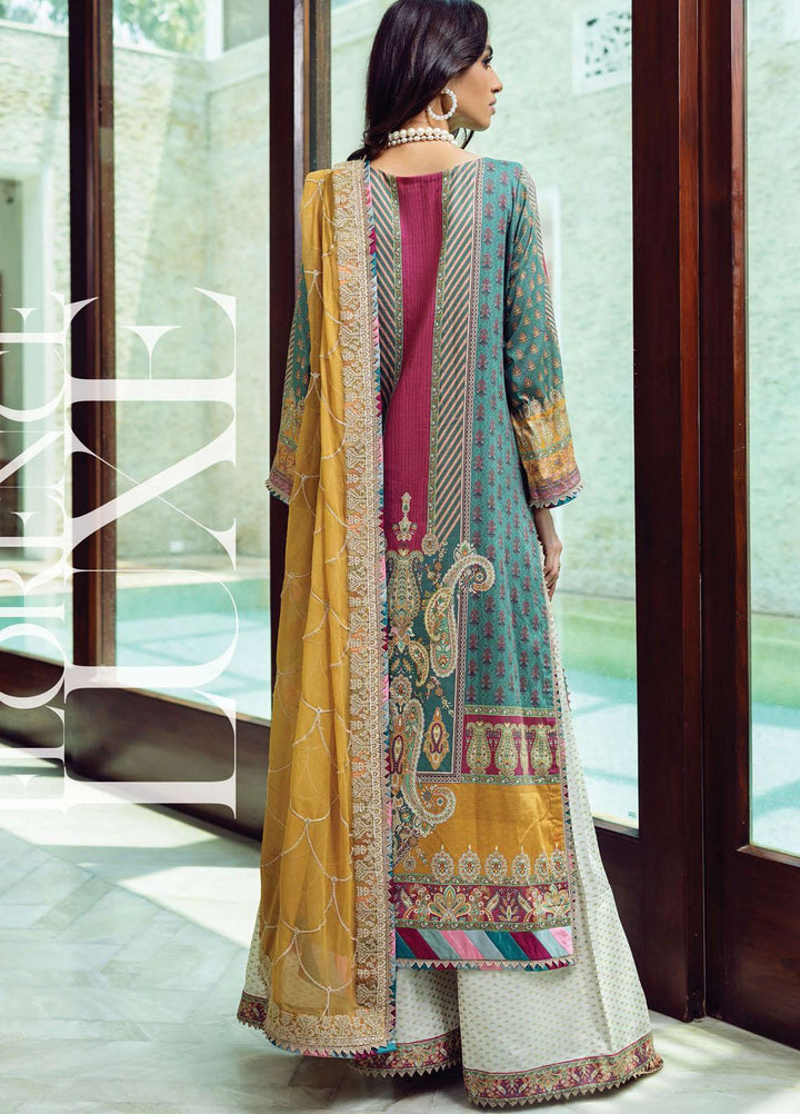 Florence By Rang Rasiya Embroidered Lawn Suits Unstitched 3 Piece RR21FF 11 Rabt - Festive Collection