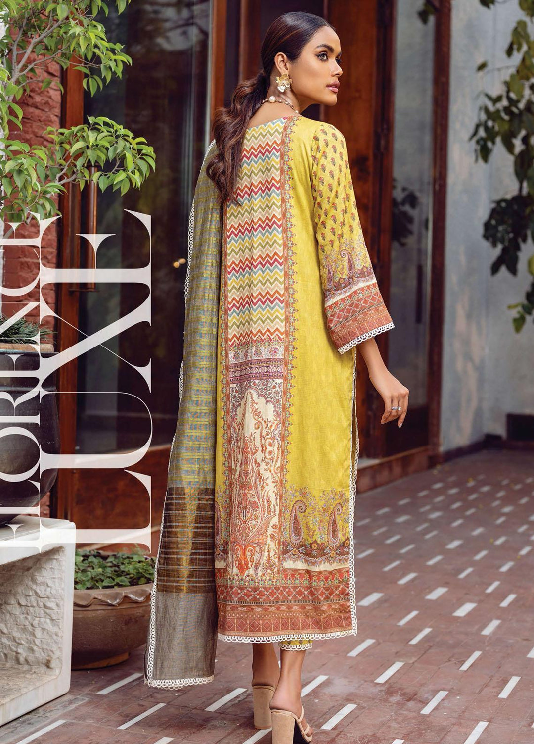 Florence By Rang Rasiya Embroidered Lawn Suits Unstitched 3 Piece RR21FF 12 Uraan - Festive Collection