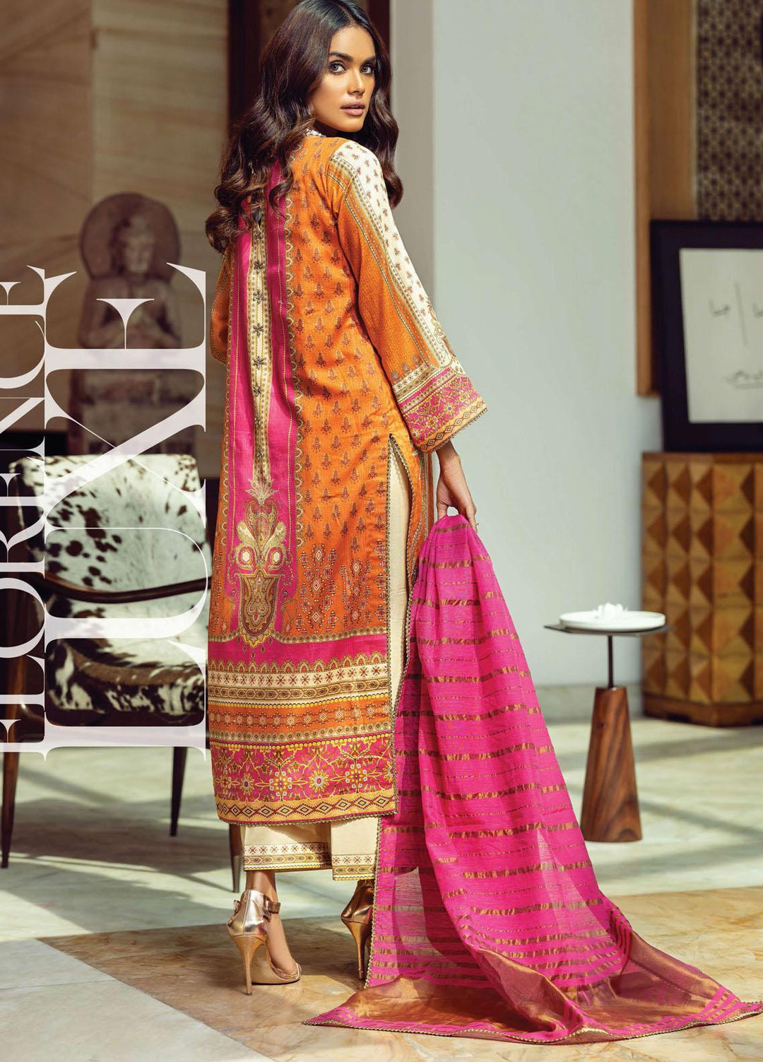 Florence By Rang Rasiya Embroidered Lawn Suits Unstitched 3 Piece RR21FF 13 Frisk - Festive Collection