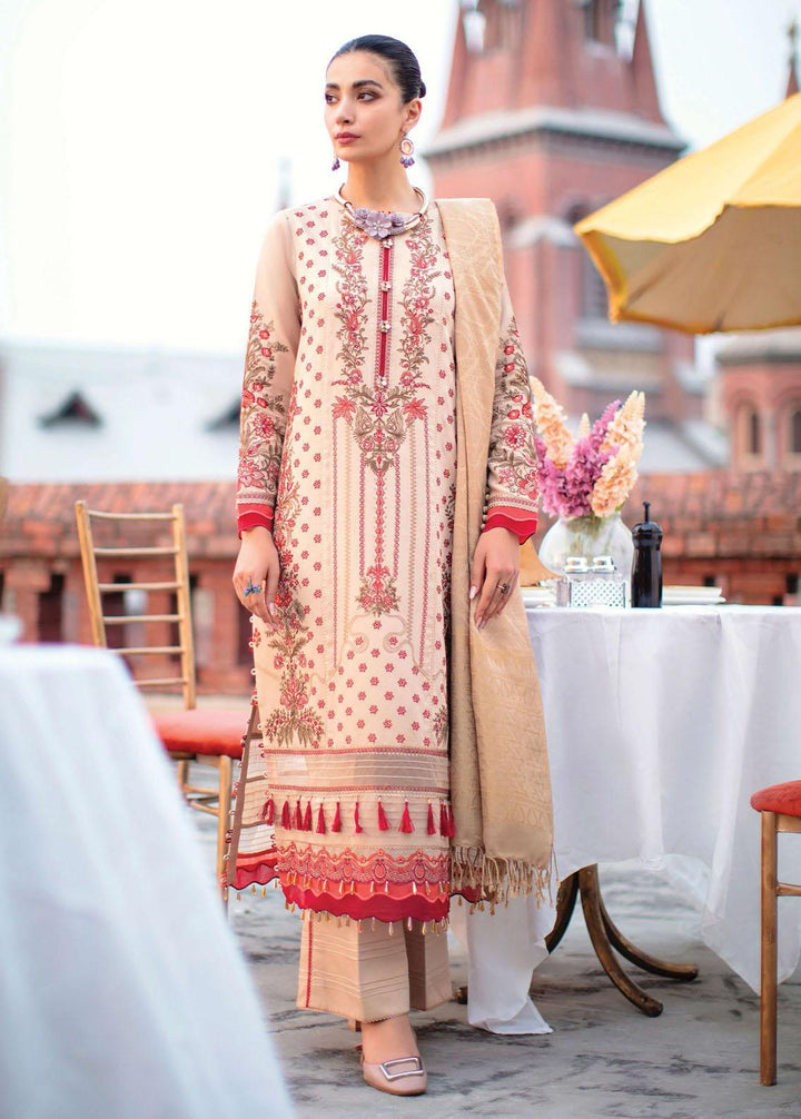 Rang Rasiya Embroidered Cotail Linen Suits Unstitched 3 Piece RRV2WP22D5 Isabel - Winter Collection