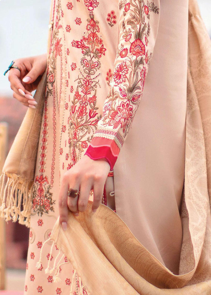 Rang Rasiya Embroidered Cotail Linen Suits Unstitched 3 Piece RRV2WP22D5 Isabel - Winter Collection
