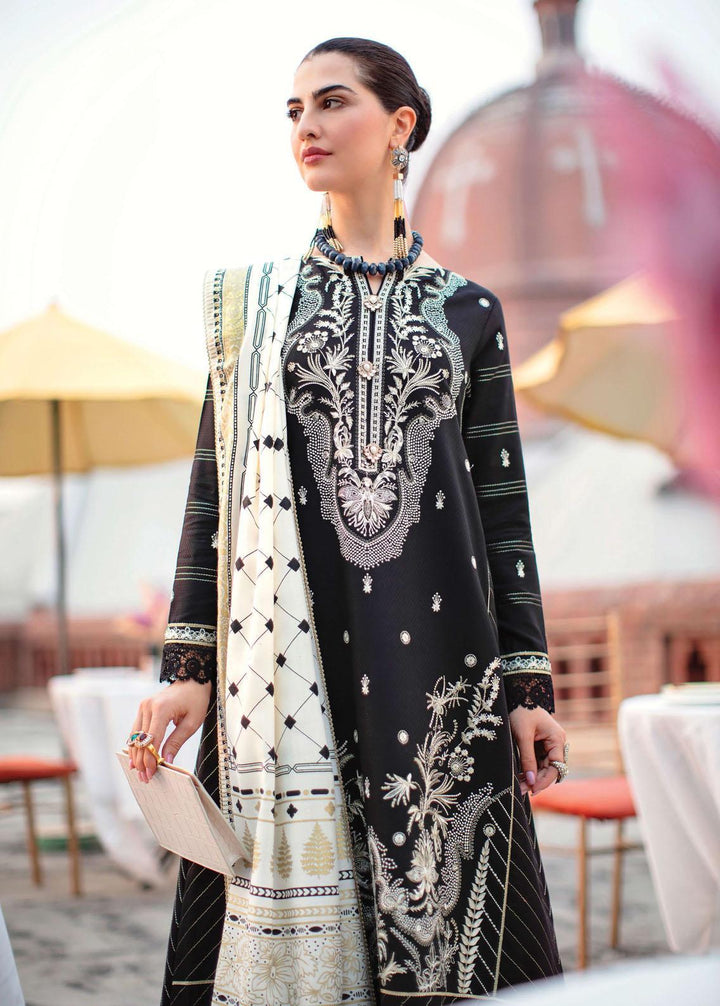 Rang Rasiya Embroidered Linen Suits Unstitched 3 Piece RRV2WP22D14 Glory - Winter Collection