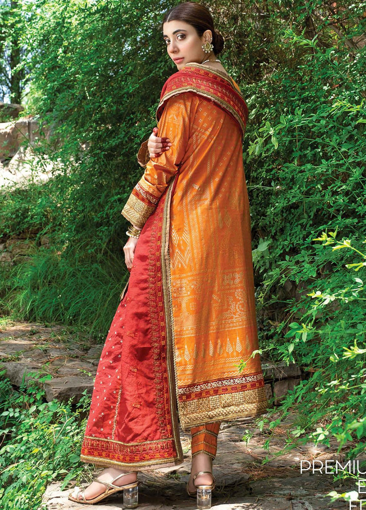 Rang Rasiya Embroidered Lawn Suits Unstitched 3 Piece RR21PE D-08 TRIBALTRIVIA - Festive Collection