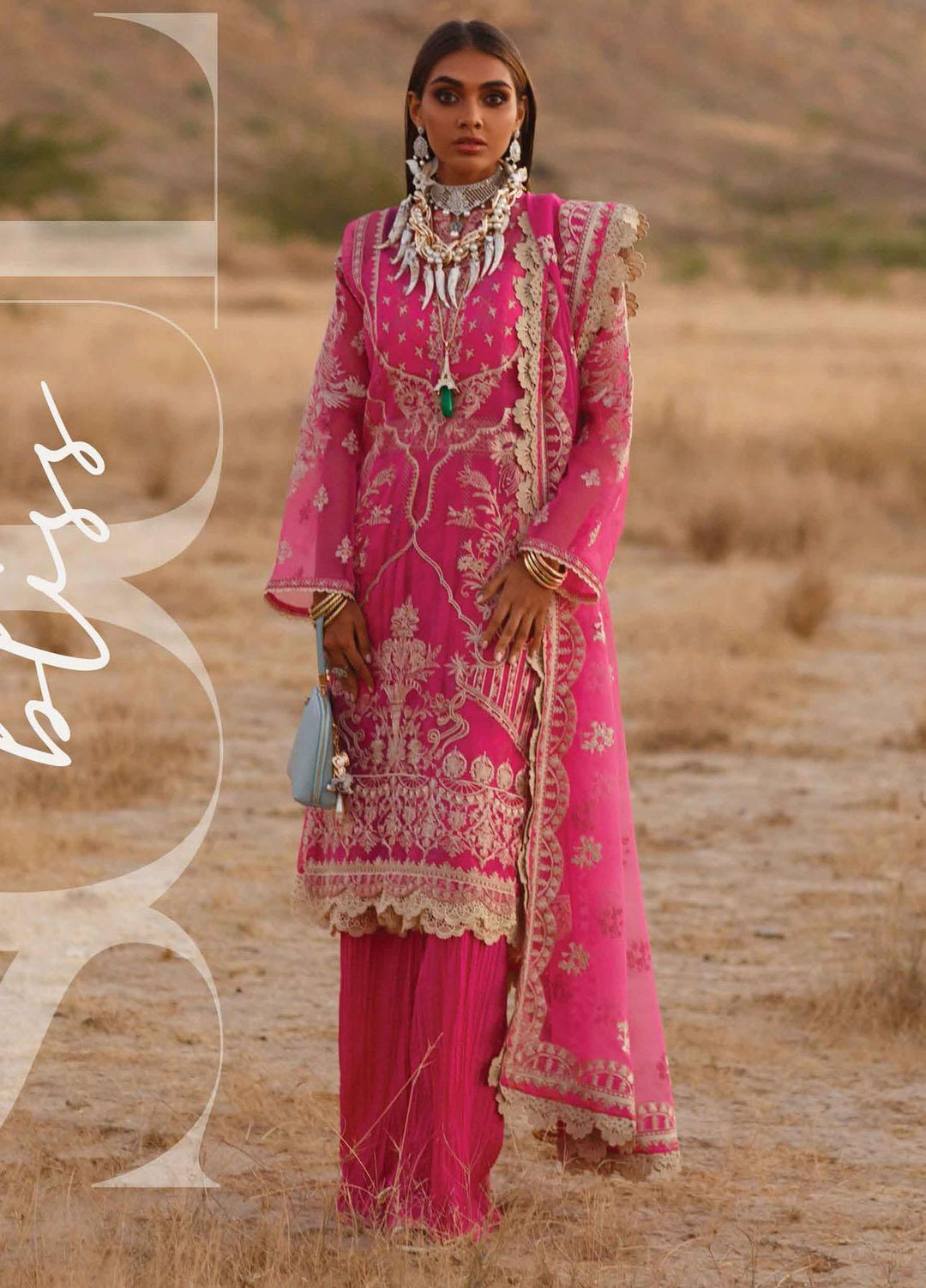 Anas Rang The Soul Saga By Rang Rasiya Embroidered Organza Suits Unstitched 3 ...