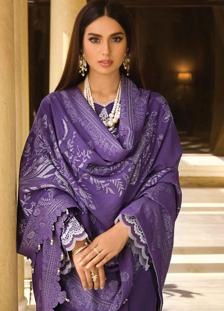 Rang Rasiya Embroidered Karandi Suits Unstitched 3 Piece RR21PW D-02 BARAN - Winter Collection