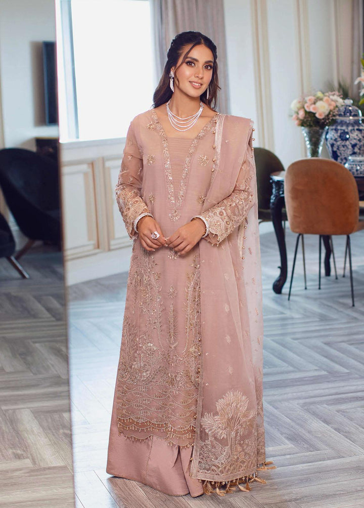 Ritzier By Rang Rasiya Embroidered Organza Suits Unstitched 3 Piece RRRZ22D8 Azal - Wedding Collection