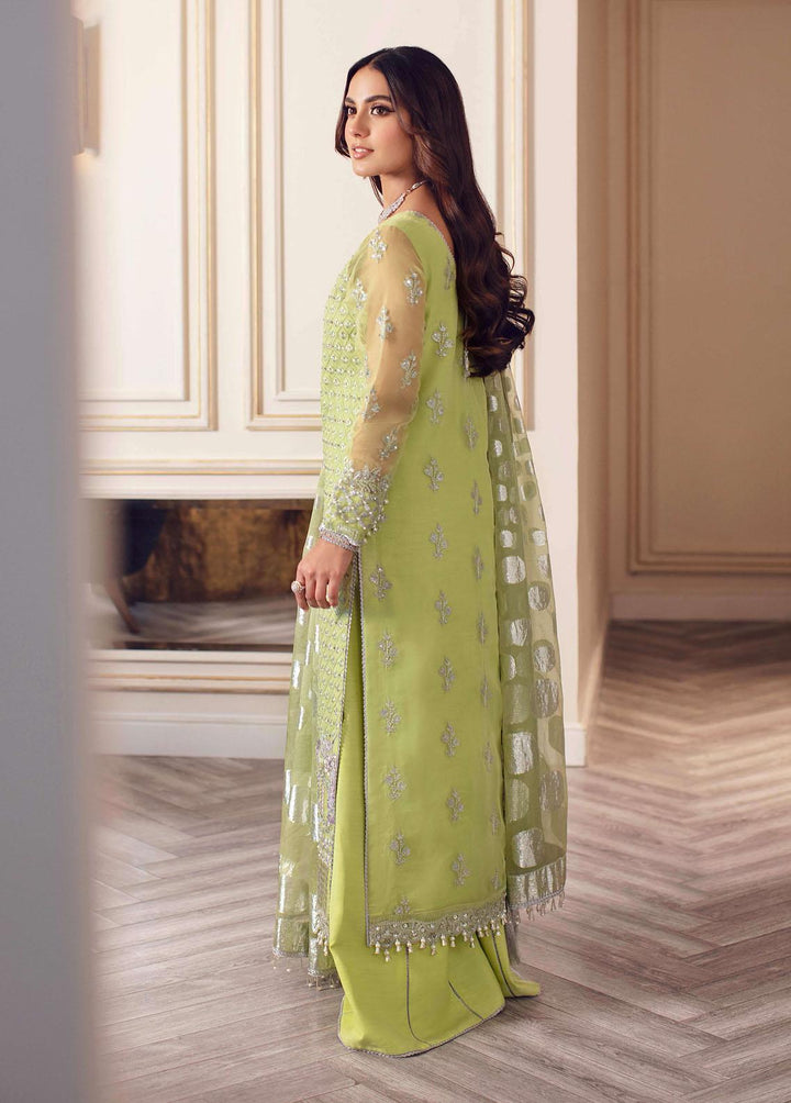 Ritzier By Rang Rasiya Embroidered Organza Suits Unstitched 3 Piece RRRZ22D5 Dilnur - Wedding Collection