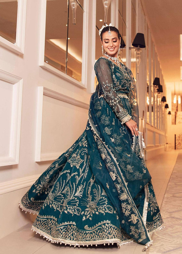 Ritzier By Rang Rasiya Embroidered Organza Suits Unstitched 3 Piece RRRZ22D3 Parizae - Wedding Collection