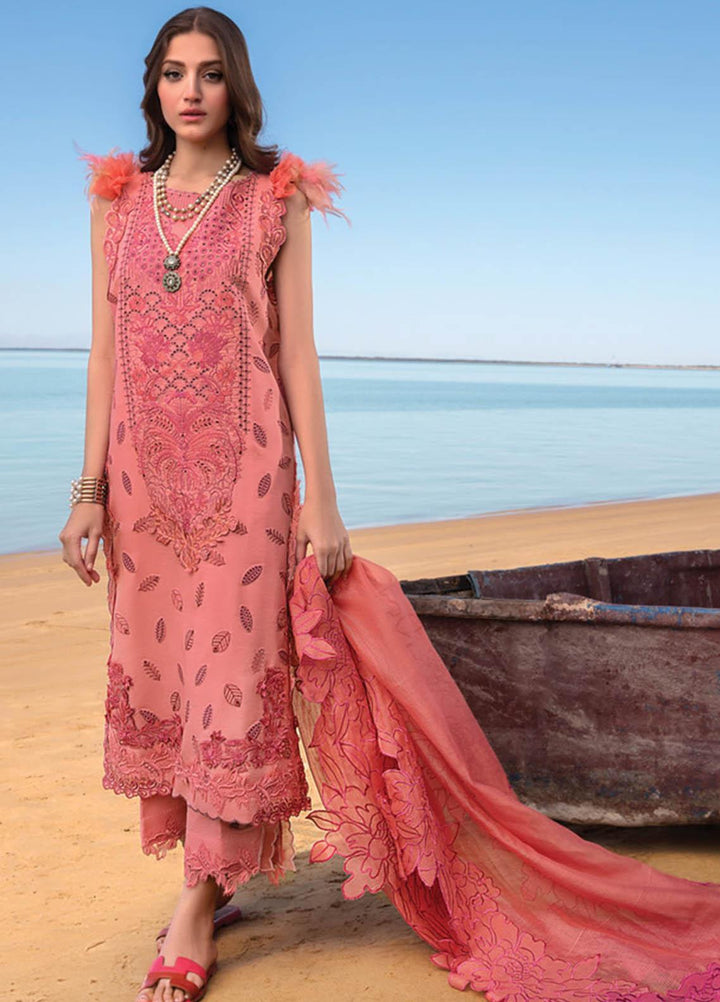 Rang Rasiya Embroidered Lawn Suits Unstitched 3 Piece RR23SP 04 Alaya - Premium Collection