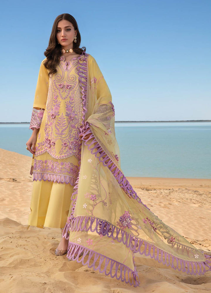 Rang Rasiya Embroidered Lawn Suits Unstitched 3 Piece RR23SP 05 Isabella - Premium Collection