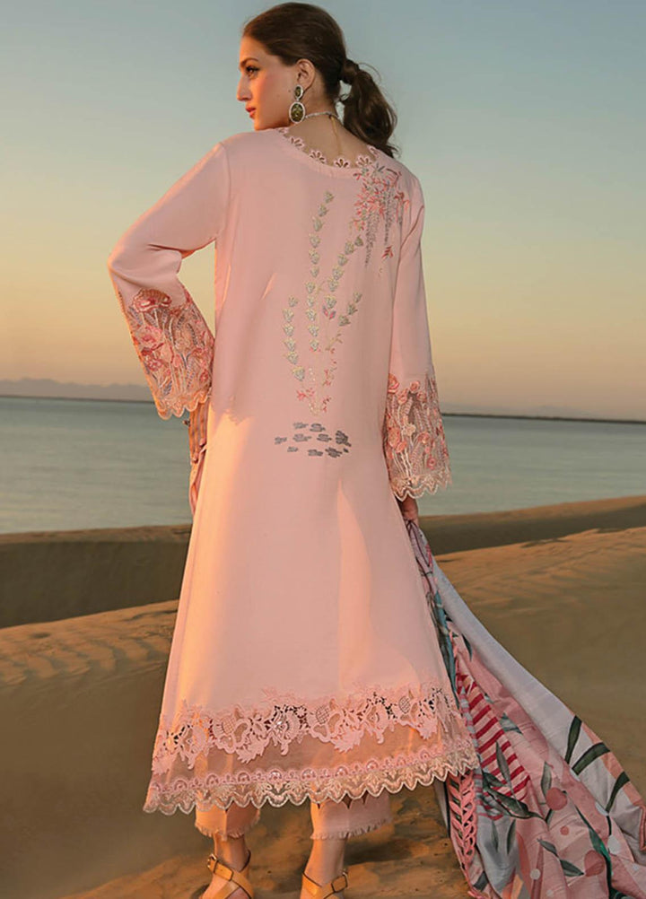 Rang Rasiya Embroidered Lawn Suits Unstitched 3 Piece RR23SP 08 Rameen - Premium Collection