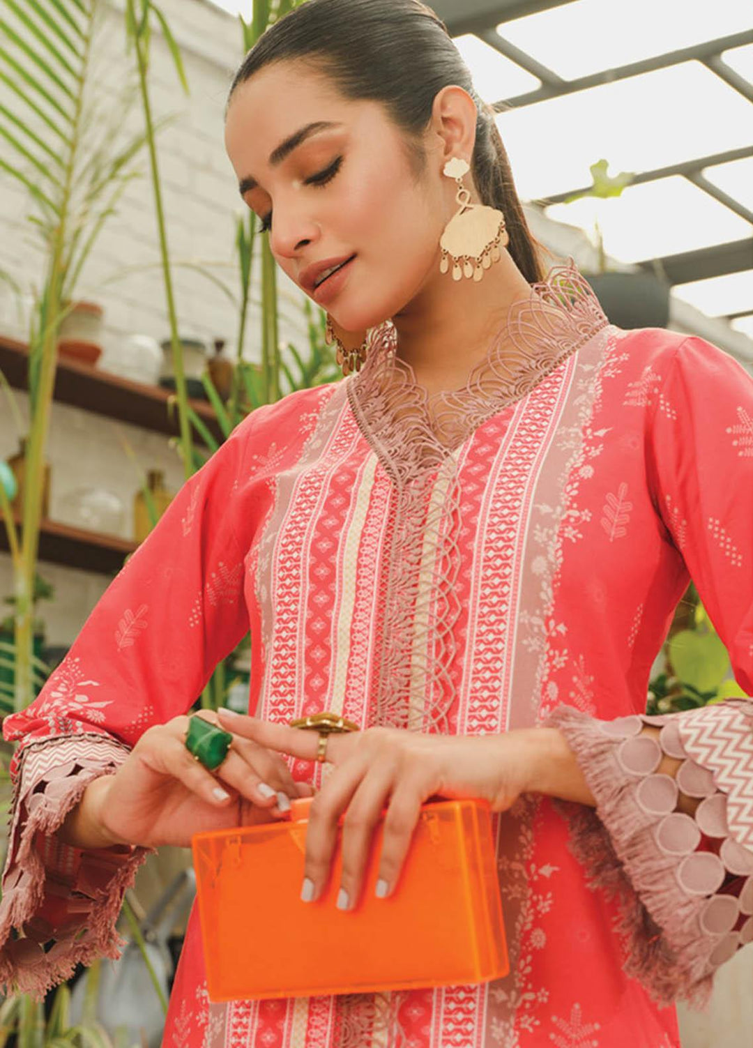 Rang Rasiya Printed Lawn  Unstitched Kurti RR23T 02 Jasper - Summer Collection