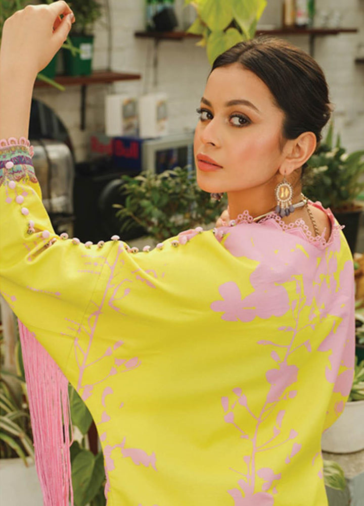 Rang Rasiya Printed Lawn  Unstitched Kurti RR23T 04 Starling - Summer Collection