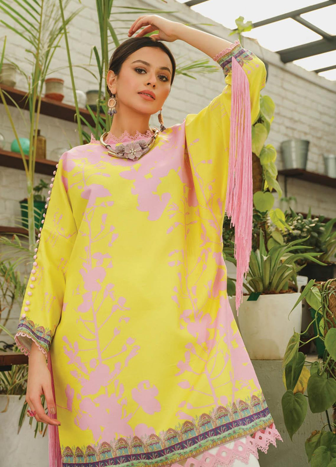 Rang Rasiya Printed Lawn  Unstitched Kurti RR23T 04 Starling - Summer Collection