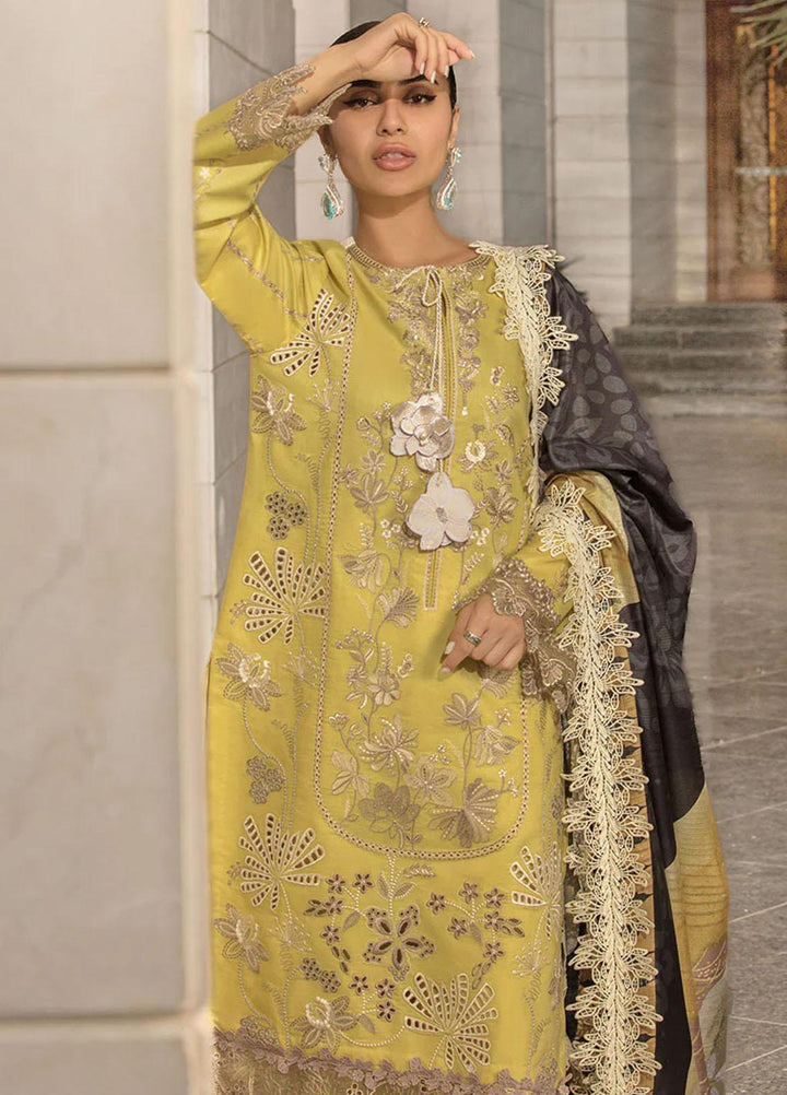 Rang Rasiya Embroidered Lawn Suits Unstitched 3 Piece RR23C Zariah - Festive Collection