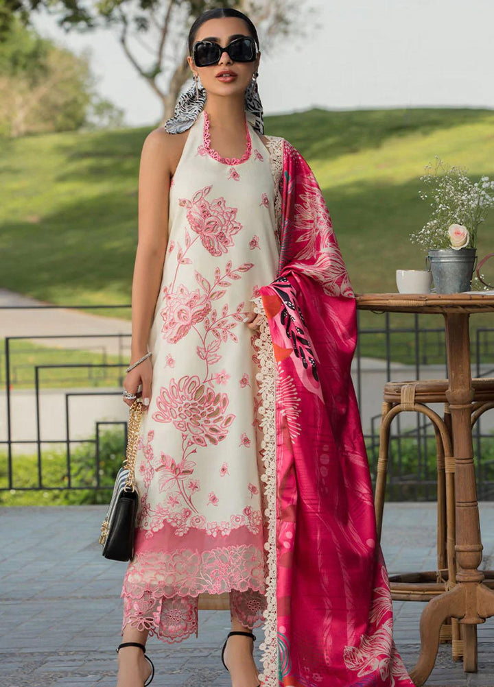 Rang Rasiya Embroidered Lawn Suits Unstitched 3 Piece RR23C Kaia - Festive Collection