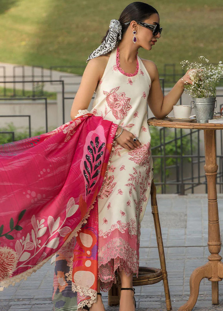 Rang Rasiya Embroidered Lawn Suits Unstitched 3 Piece RR23C Kaia - Festive Collection