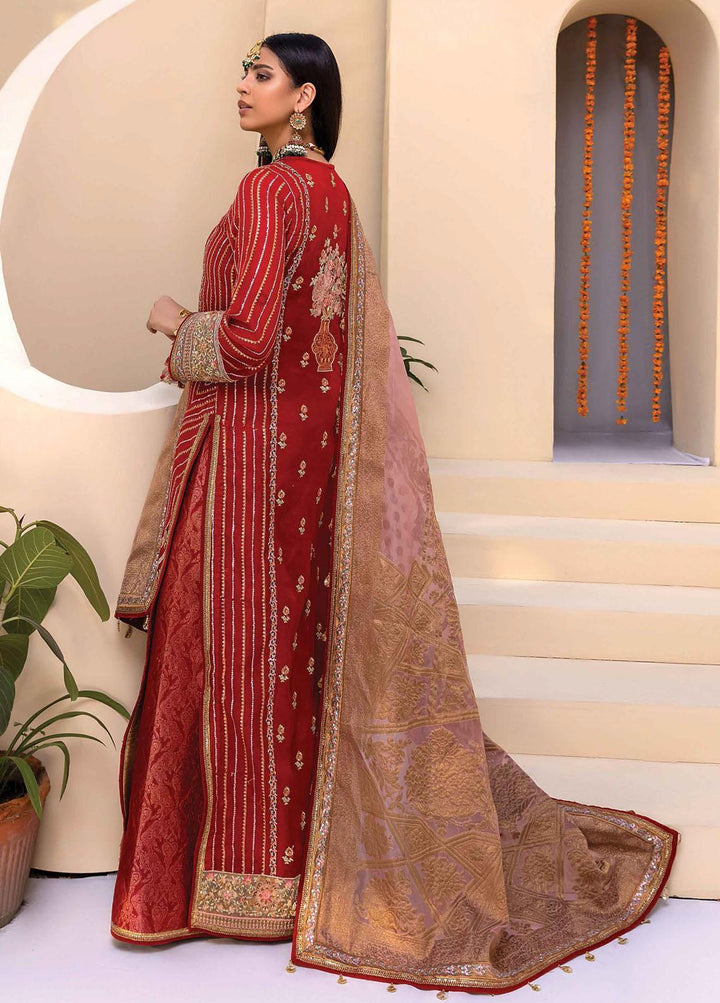 Heritage Collectables By Rang Rasiya Embroidered Organza Suits Unstitched 3 Piece RR-FH-21-D1 Rajwaraa - Wedding Collection