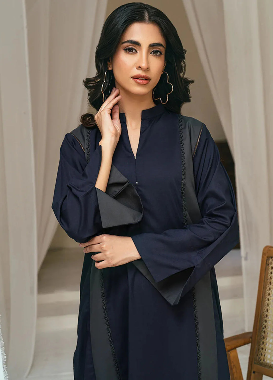 Rangeen Pret Casual Wash n Wear 2 Piece Suit Admiral Co-Ord