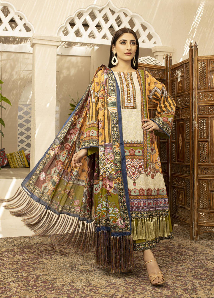 Rangreza By AY Textile Printed Lawn Suits Unstitched 3 Piece AYT23R D9 - Summer Collection