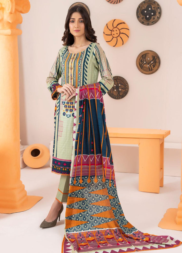 Rangreza by ZS Textiles Printed Cotton Suits Unstitched 3 Piece ZS21RM ZS-02 - Mid Summer Collection