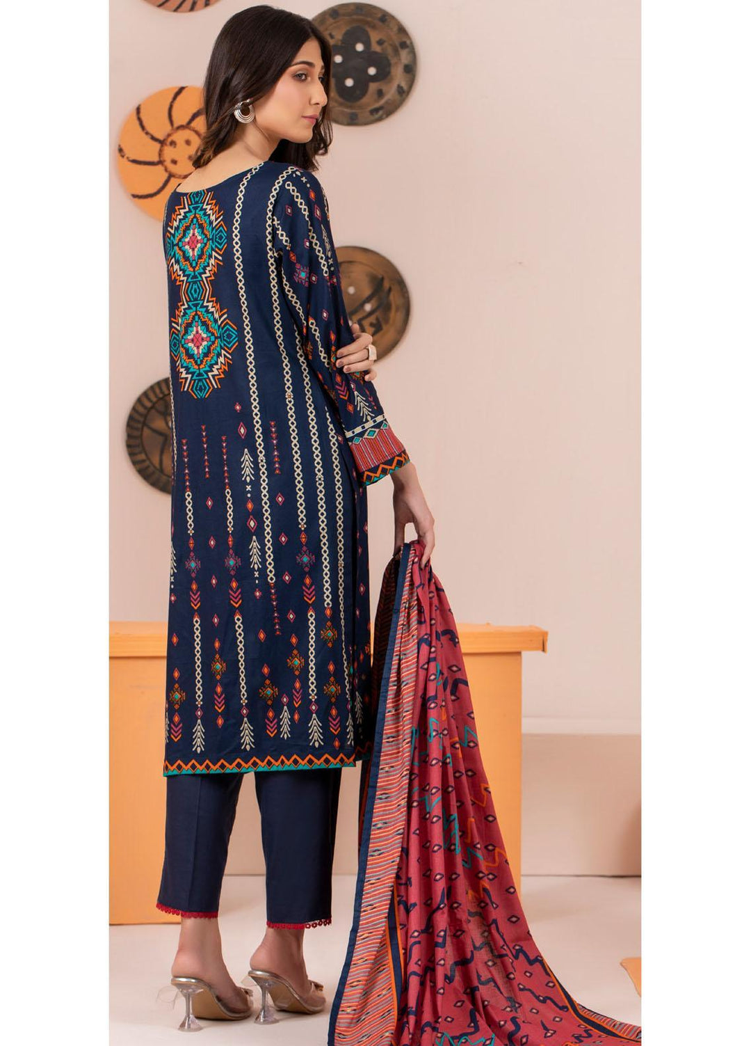 Rangreza by ZS Textiles Printed Cotton Suits Unstitched 3 Piece ZS21RM ZS-03 - Mid Summer Collection