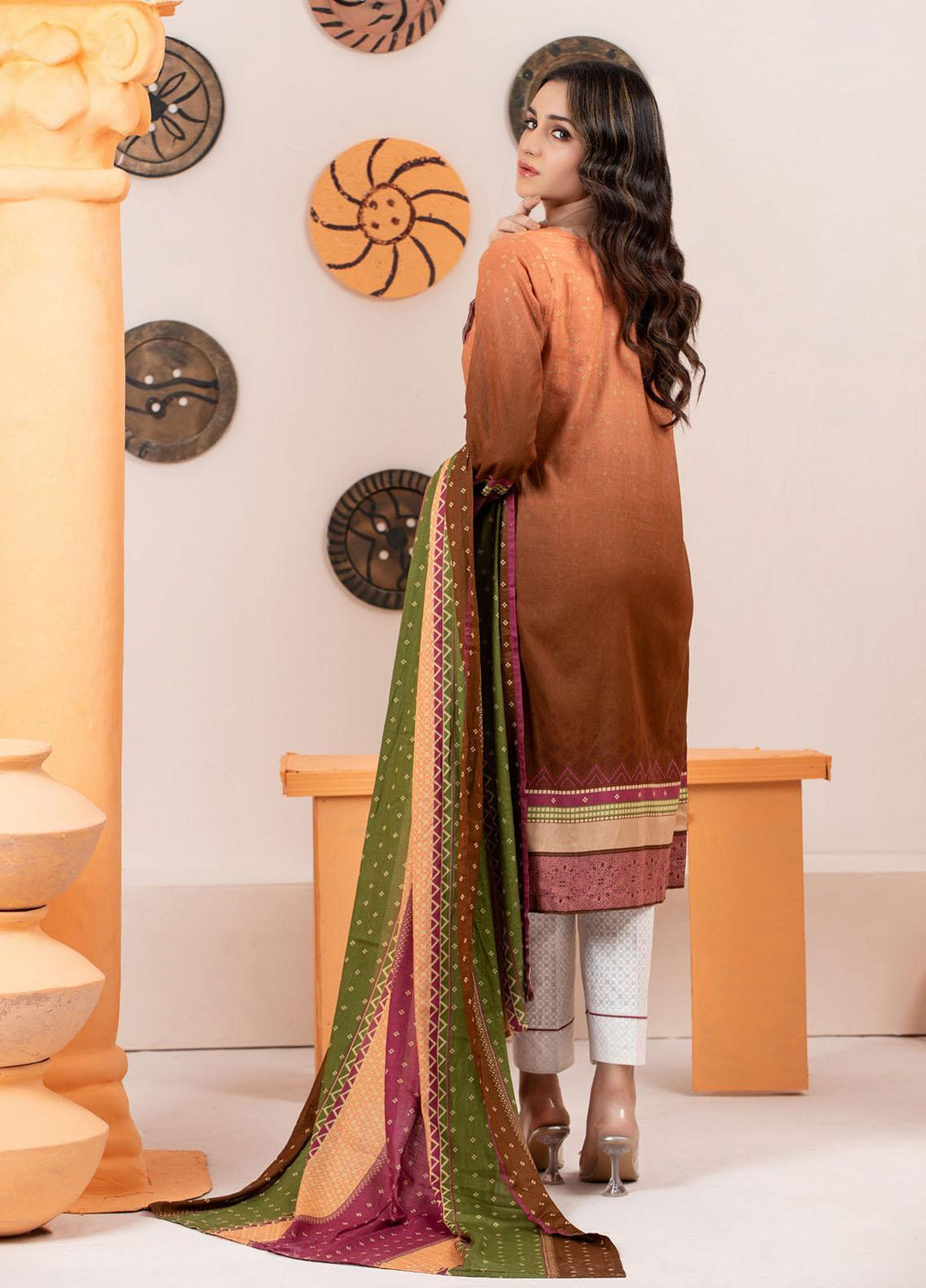 Rangreza by ZS Textiles Printed Cotton Suits Unstitched 3 Piece ZS21RM ZS-04 - Mid Summer Collection