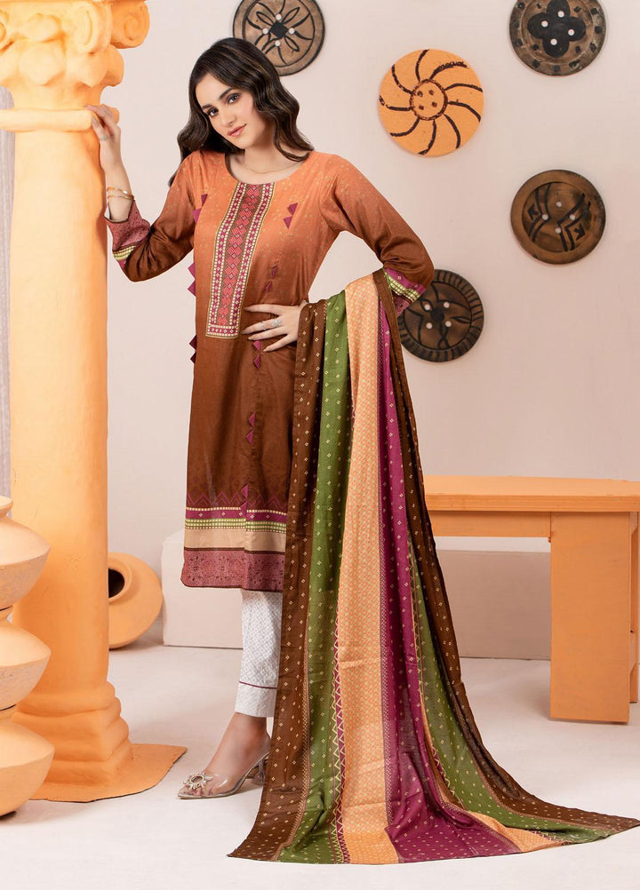 Rangreza by ZS Textiles Printed Cotton Suits Unstitched 3 Piece ZS21RM ZS-04 - Mid Summer Collection
