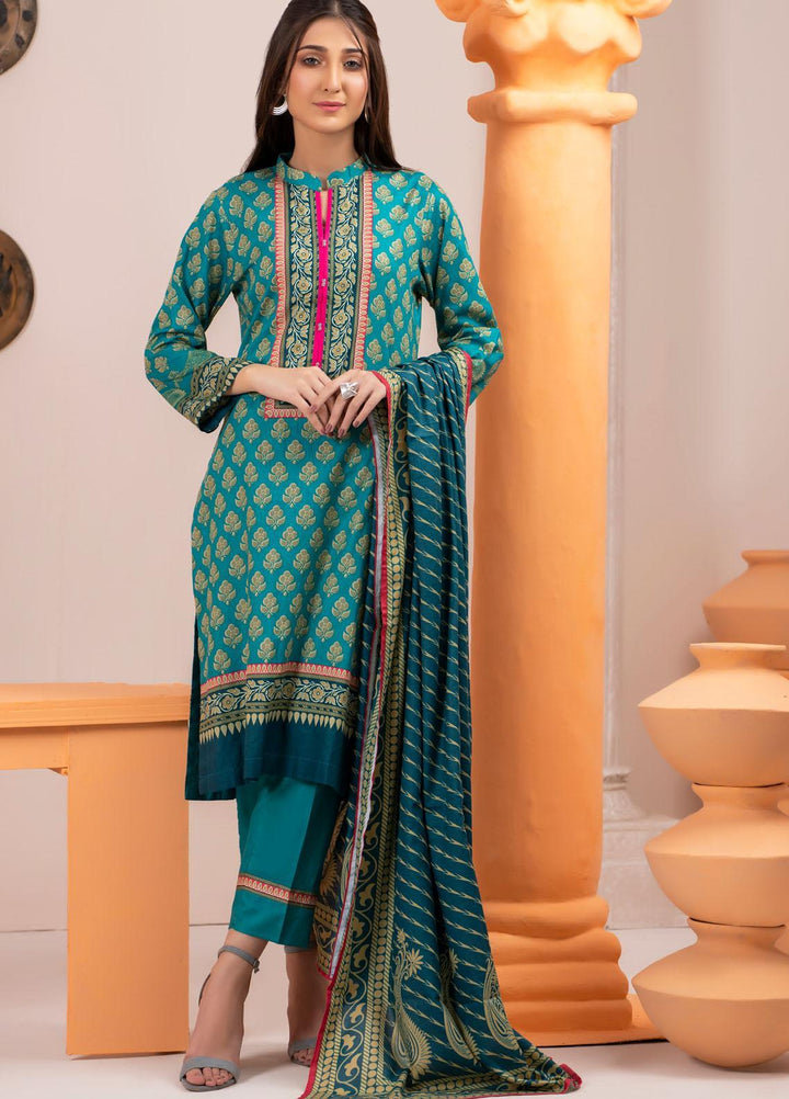 Rangreza by ZS Textiles Printed Cotton Suits Unstitched 3 Piece ZS21RM ZS-06 - Mid Summer Collection