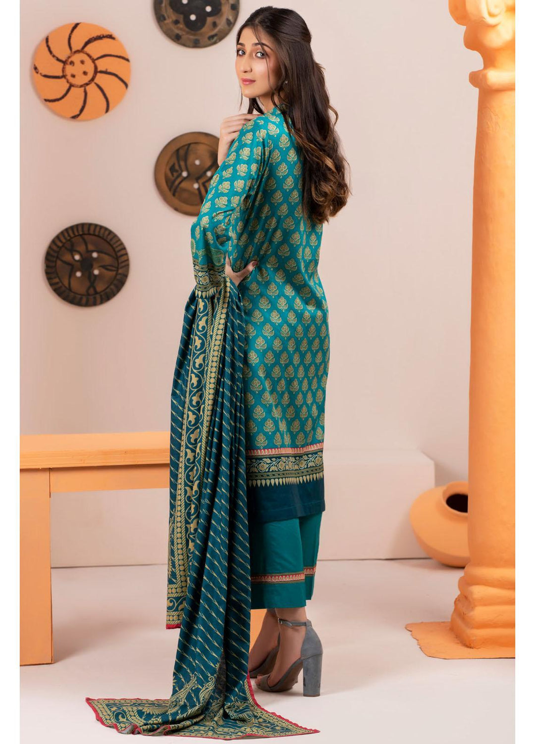 Rangreza by ZS Textiles Printed Cotton Suits Unstitched 3 Piece ZS21RM ZS-06 - Mid Summer Collection