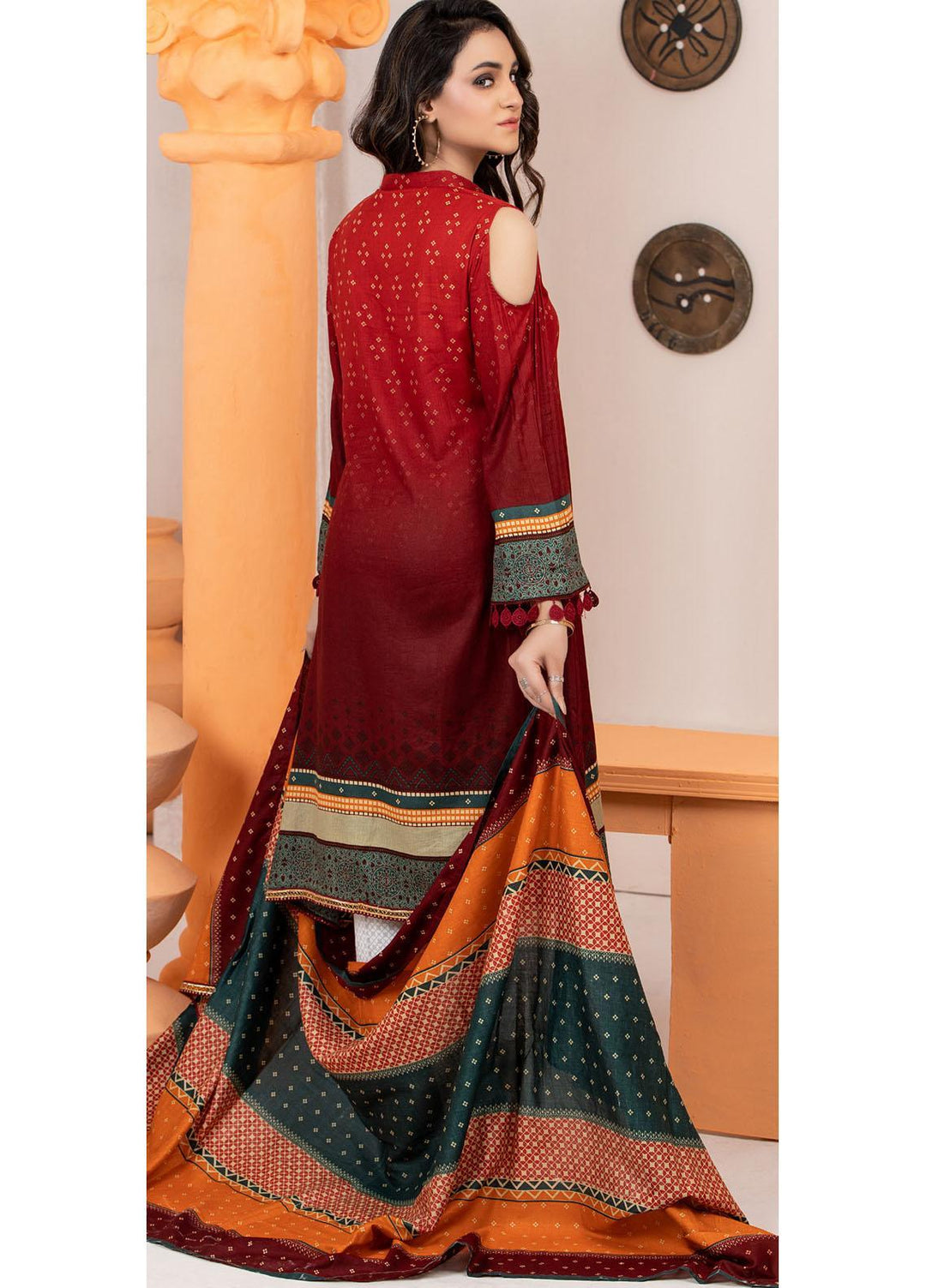 Rangreza by ZS Textiles Printed Cotton Suits Unstitched 3 Piece ZS21RM ZS-07 - Mid Summer Collection