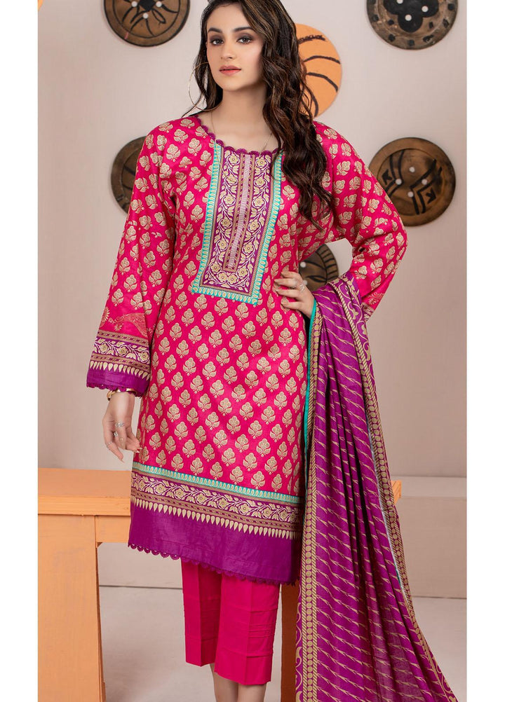 Rangreza by ZS Textiles Printed Cotton Suits Unstitched 3 Piece ZS21RM ZS-08 - Mid Summer Collection