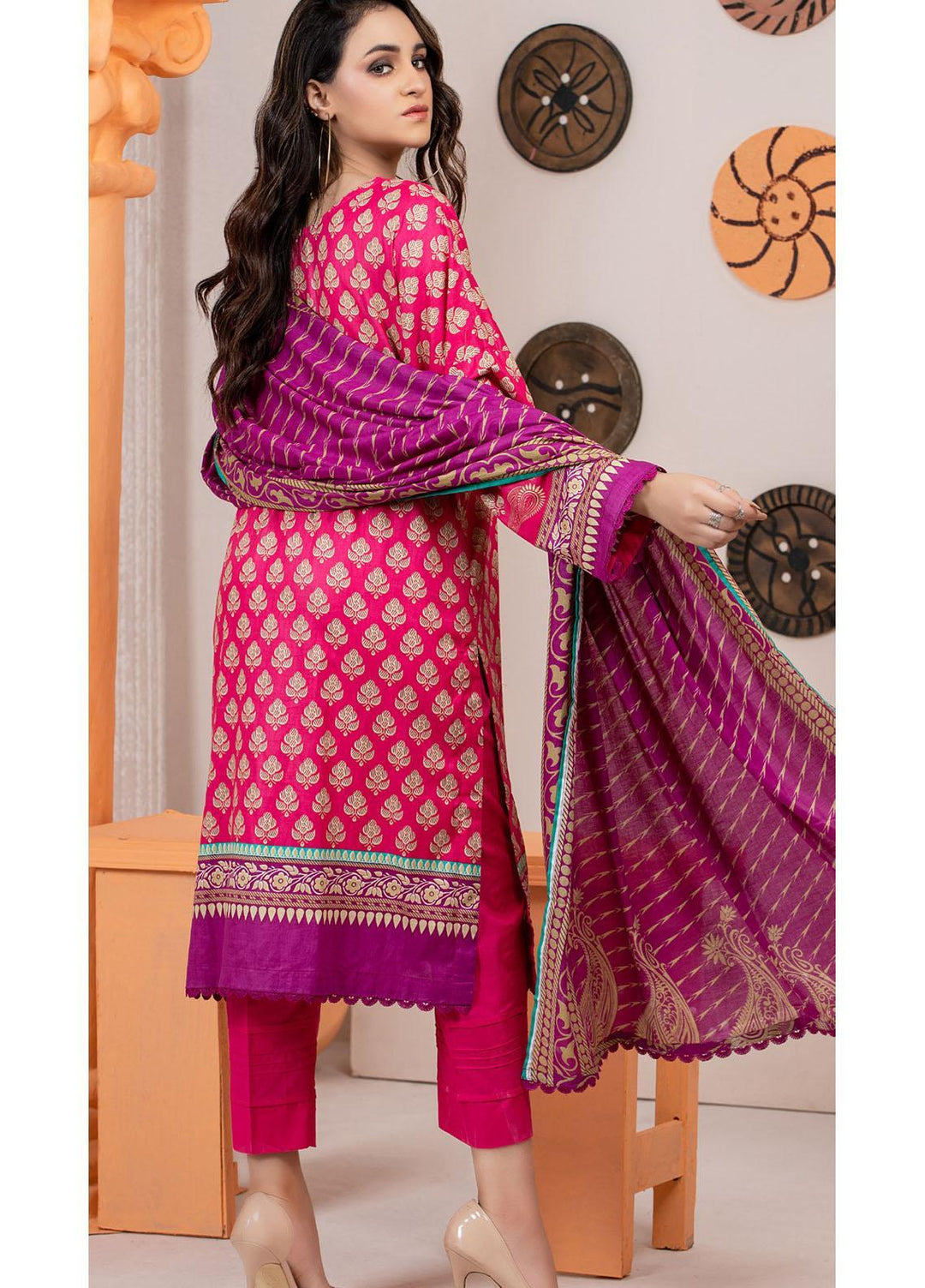 Rangreza by ZS Textiles Printed Cotton Suits Unstitched 3 Piece ZS21RM ZS-08 - Mid Summer Collection