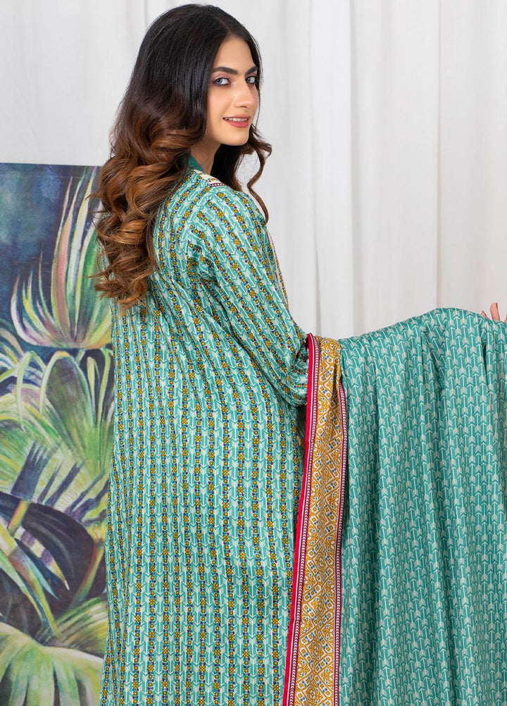 Rangreza by ZS Textiles Printed Cotton Suits Unstitched 3 Piece ZS21RM ZS-10 - Mid Summer Collection