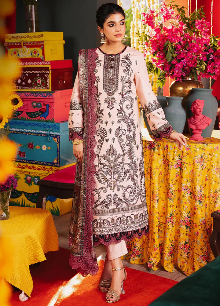 Rania By Asim Jofa Embroidered Jacquard Suit Unstitched 3 Piece AJ24R AJRA-29 - Festive Collection