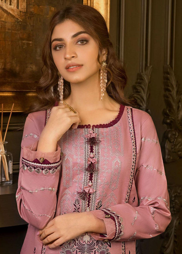 Rania by Asim Jofa Embroidered Lawn Suits Unstitched 2 Piece AJ23R AJRP-22 - Summer Collection