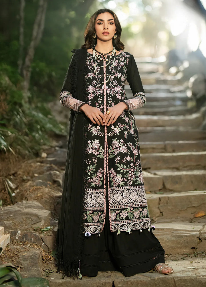 Rania by Hana Embroidered Lawn Suit Unstitched 3 Piece HN25RS Isn - KSL25-04 - Summer Collection