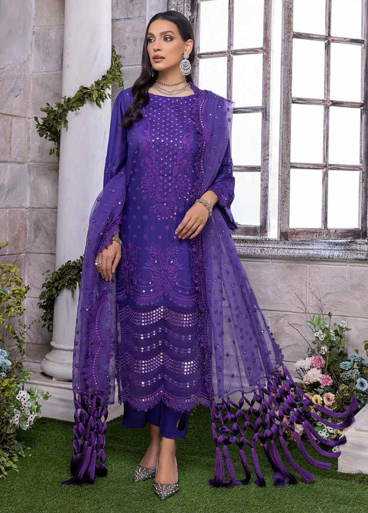 Rawayat-e-Rang By Charizma Embroidered Lawn Suits Unstitched 3 Piece CRZ22RR ED-05 - Festive Collection