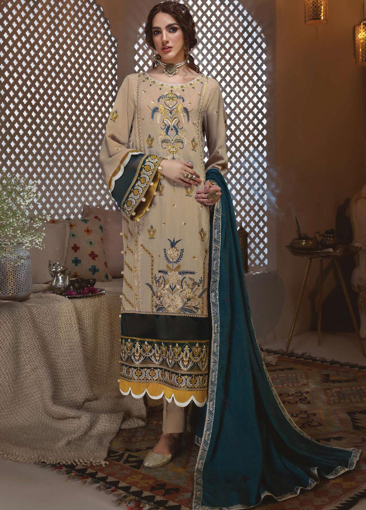 Rayon by Sifa  Embroidered  Suits Unstitched 3 Piece SF21RW SR21-11 Orchid Haze - Winter Collection