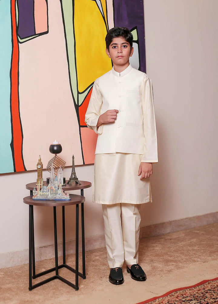 Real Image Formal Boys Fancy Waistcoat - OKW-027