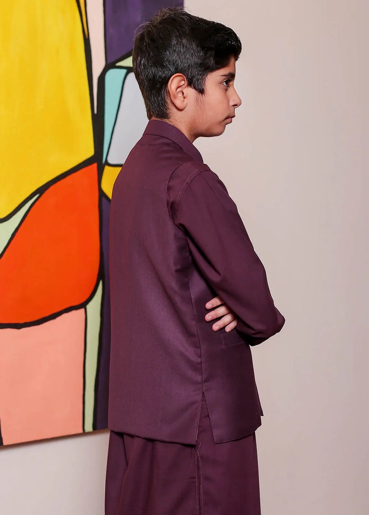 Real Image Formal Boys Fancy Waistcoat - OKW-038A