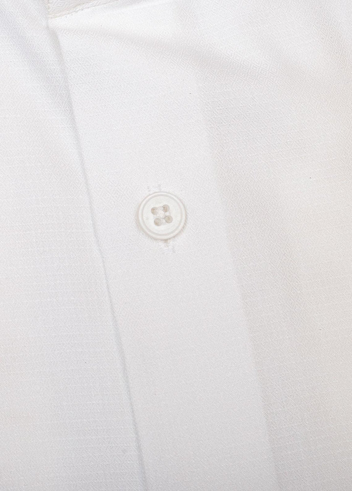 Real Image Cotton Formal Shirts for Men -  RG-001 Pearl White