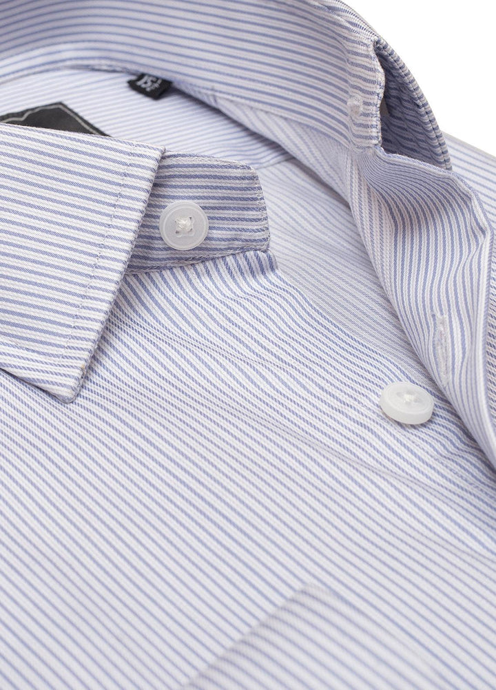 Real Image Cotton Formal Shirts for Men -  RG-008 L-Blue