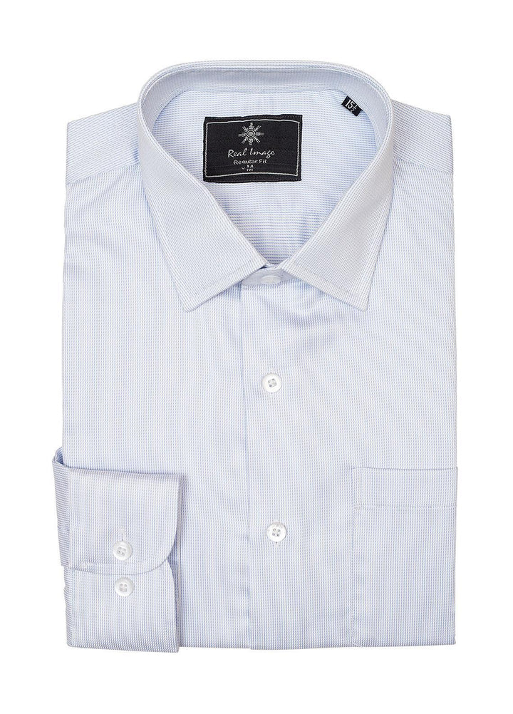 Real Image Cotton Formal Men Shirts -  RG-016 Off White