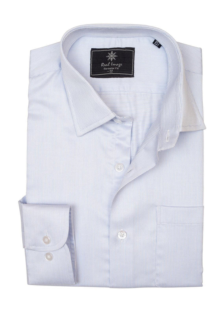Real Image Cotton Formal Men Shirts -  RG-016 Off White