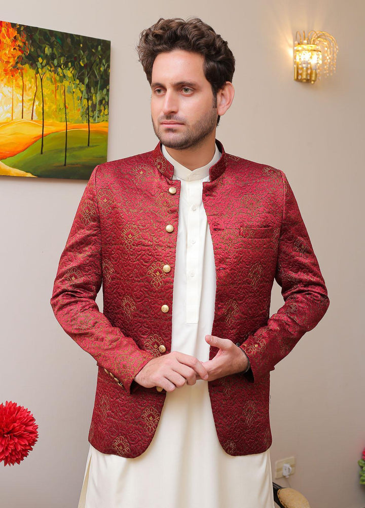 Real Image Missouri Formal Prince Coat for Men -  OPC - 001 Maroon