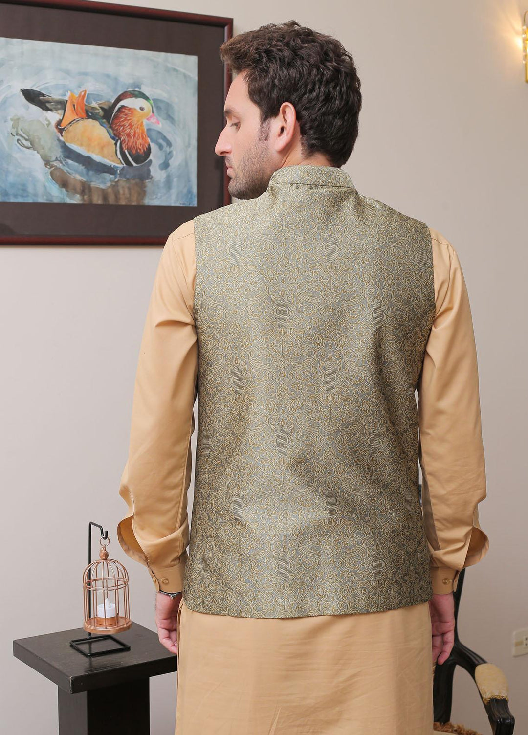 Real Image  Formal Waistcoat for Men -  WP - 137 Coffee